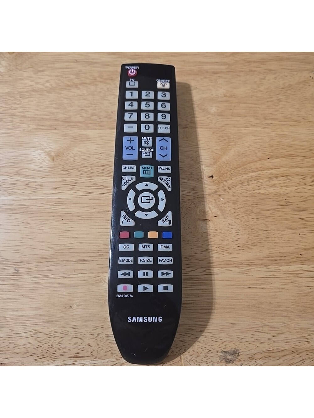 Genuine Samsung BN59-00673A OEM Original TV Remote Tested Good Condition